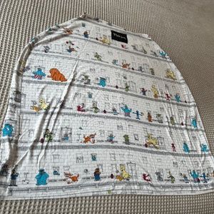 Milk Snob Cover - Sesame Street print